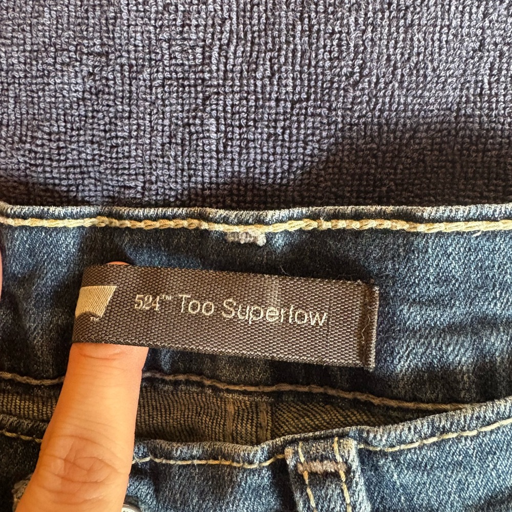 Levi's Dark Blue Denim Jeans
